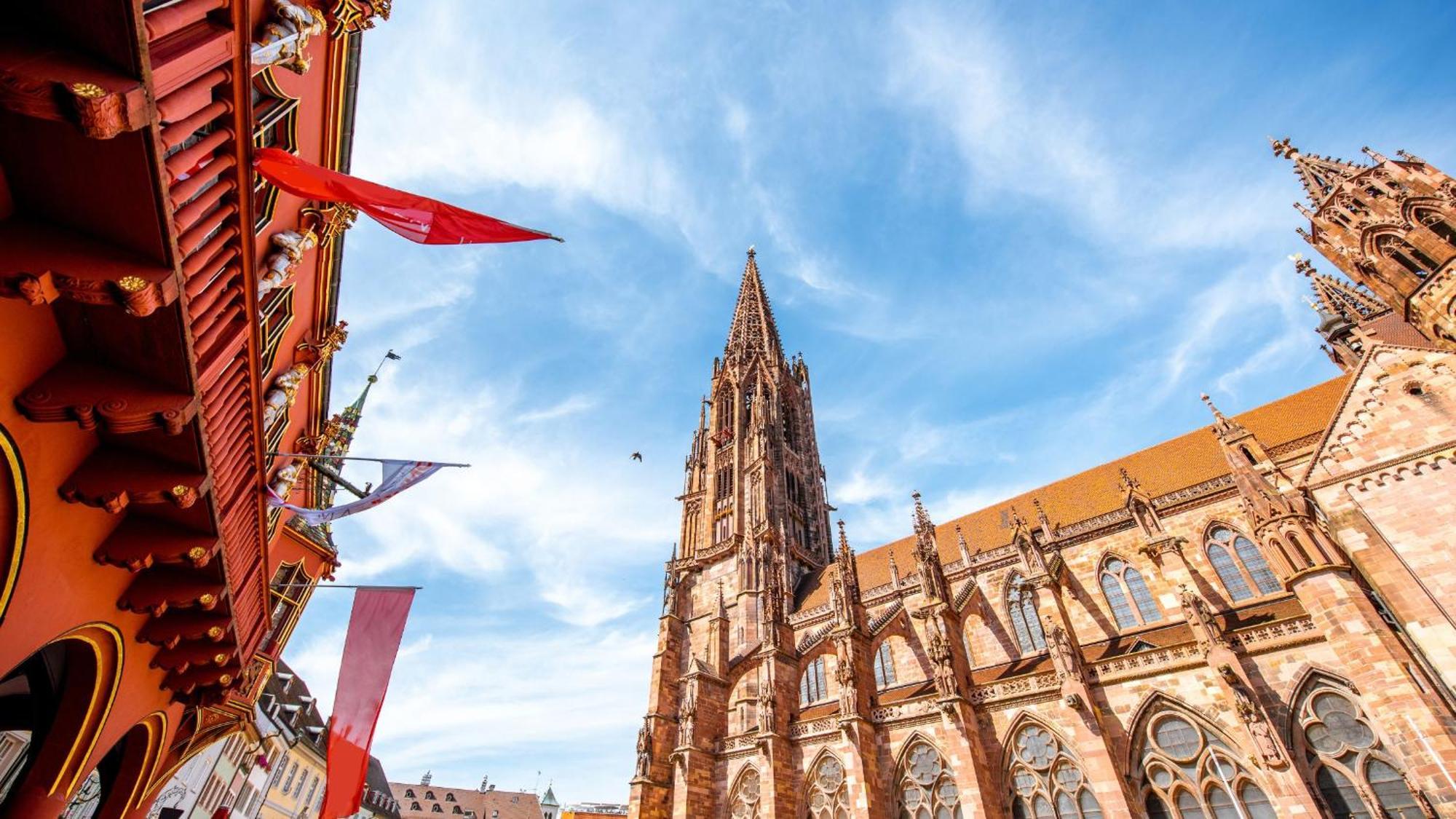 Ferienwohnung Baechle, Sehr Zentral Freiburg Bagian luar foto