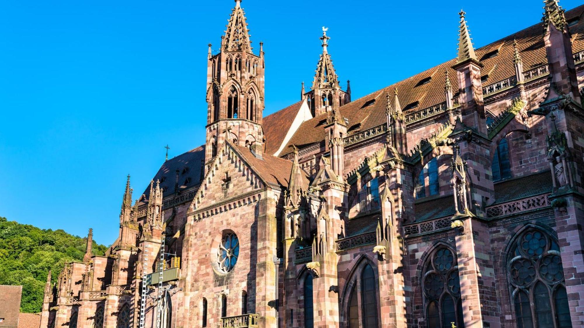 Ferienwohnung Baechle, Sehr Zentral Freiburg Bagian luar foto