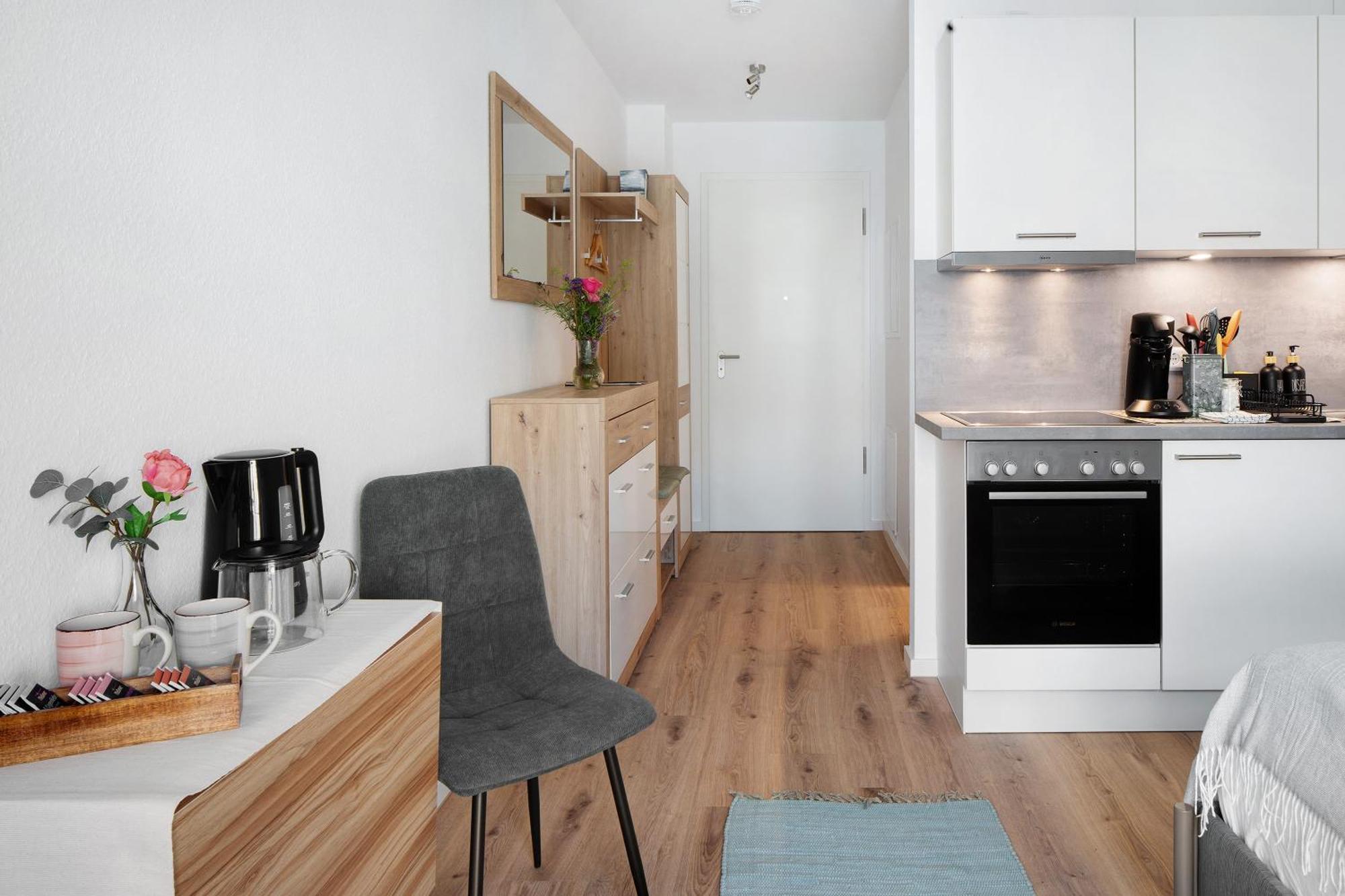 Ferienwohnung Baechle, Sehr Zentral Freiburg Bagian luar foto