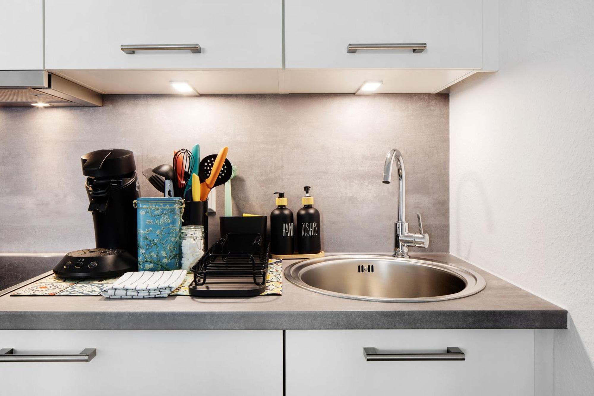 Ferienwohnung Baechle, Sehr Zentral Freiburg Bagian luar foto